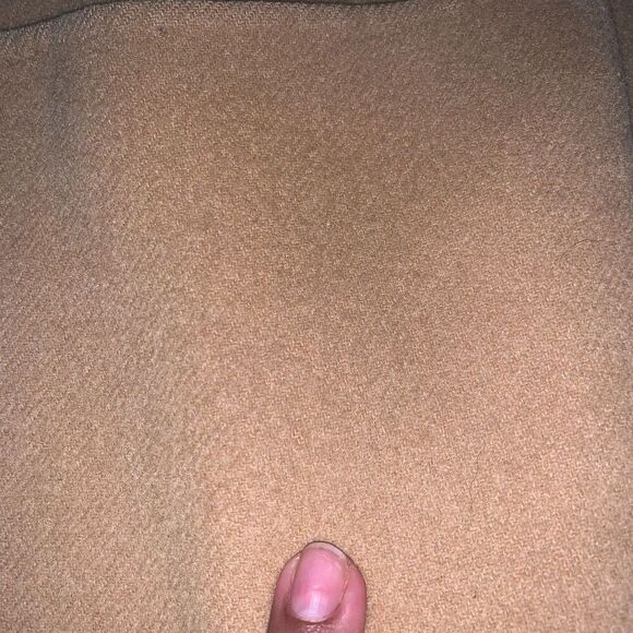 Women's Kate Hill wool blend camel coat size 20W, short over coat elegant spring - Picture 9 of 14